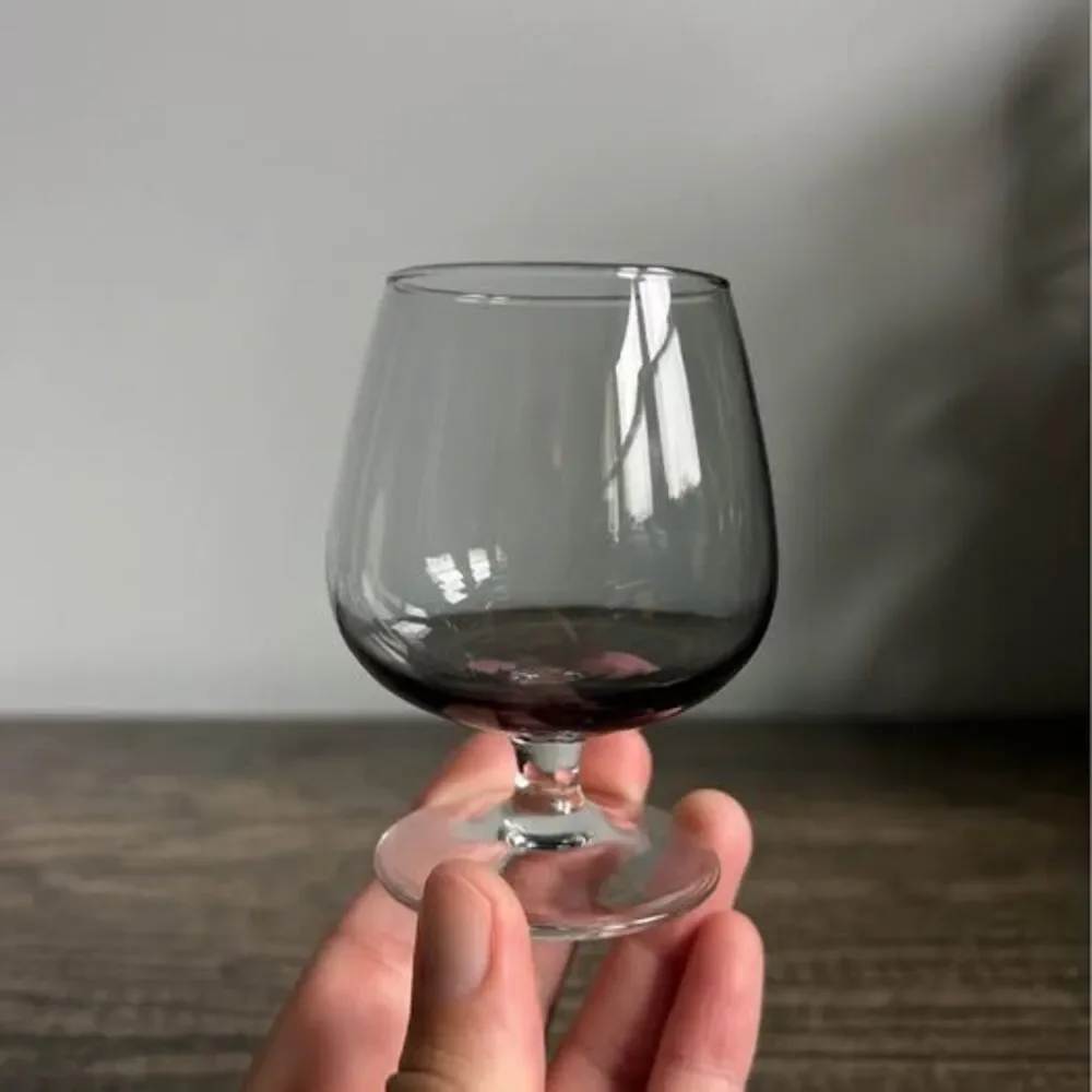 Four Multi-colored Cocktail Glasses